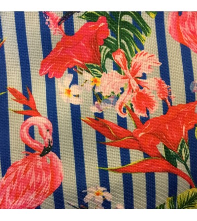 Strandtasche mit Flamingo Sujet