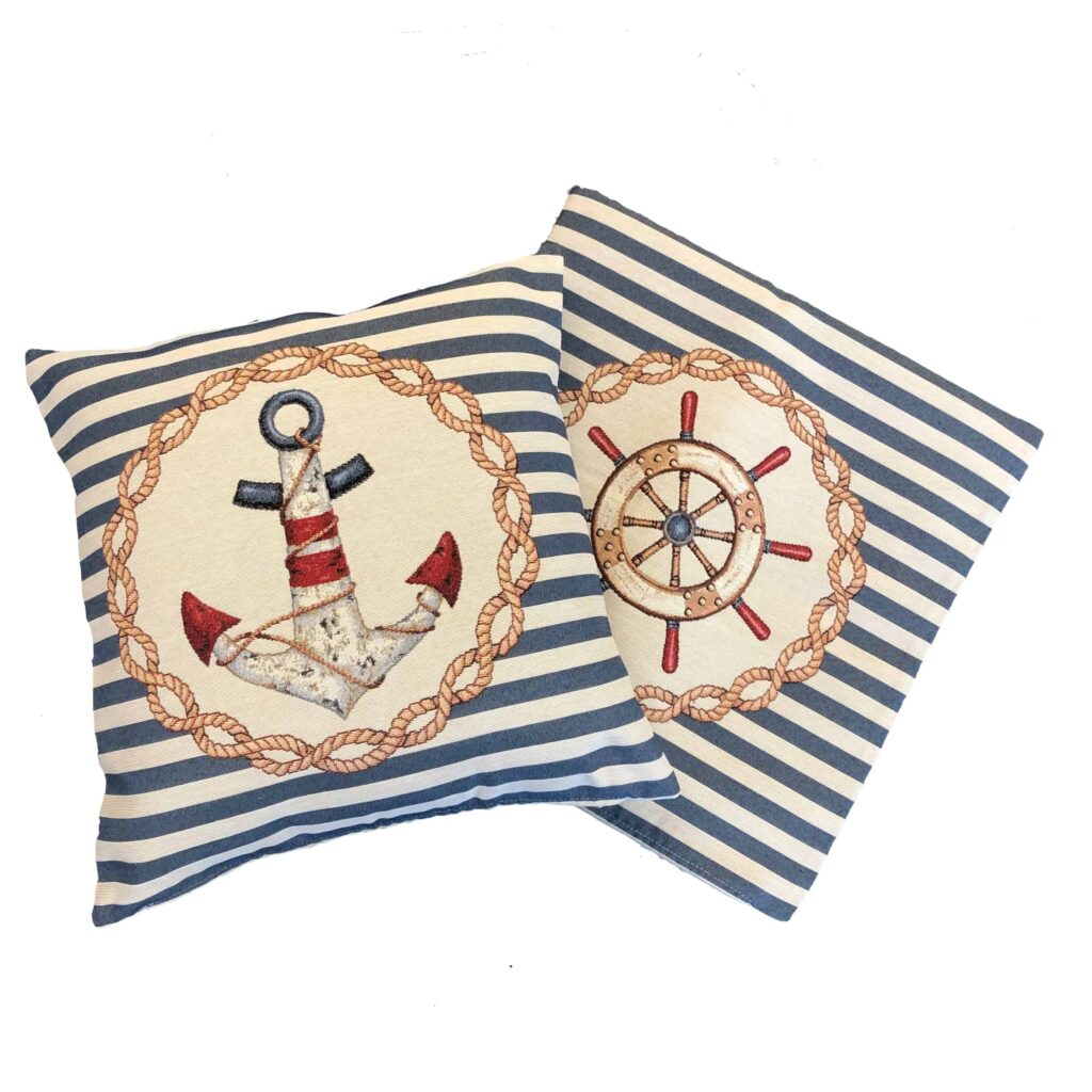 Schiff ahoi, Wende- Design Sofakissen