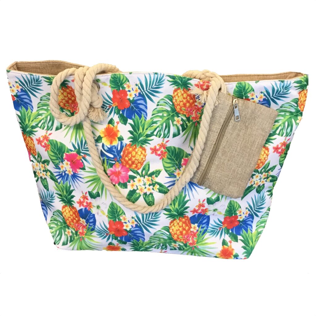 Strandtasche mit Ananas Design