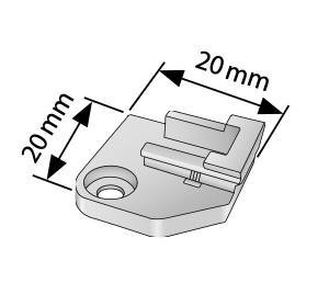 Luxaflex Glasleistenplatte GLP