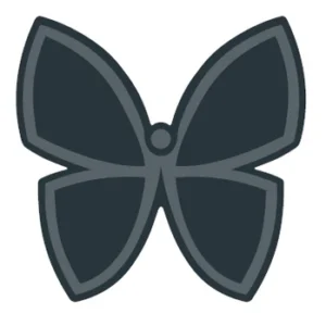 Durchlaufschutz Schmetterling für Insektenschutztüren