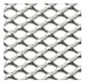 Gewebe für Lichtschachtabdeckungen Streckmetall befahrbar V2A silber, Rollenware 125cm – Bild 2