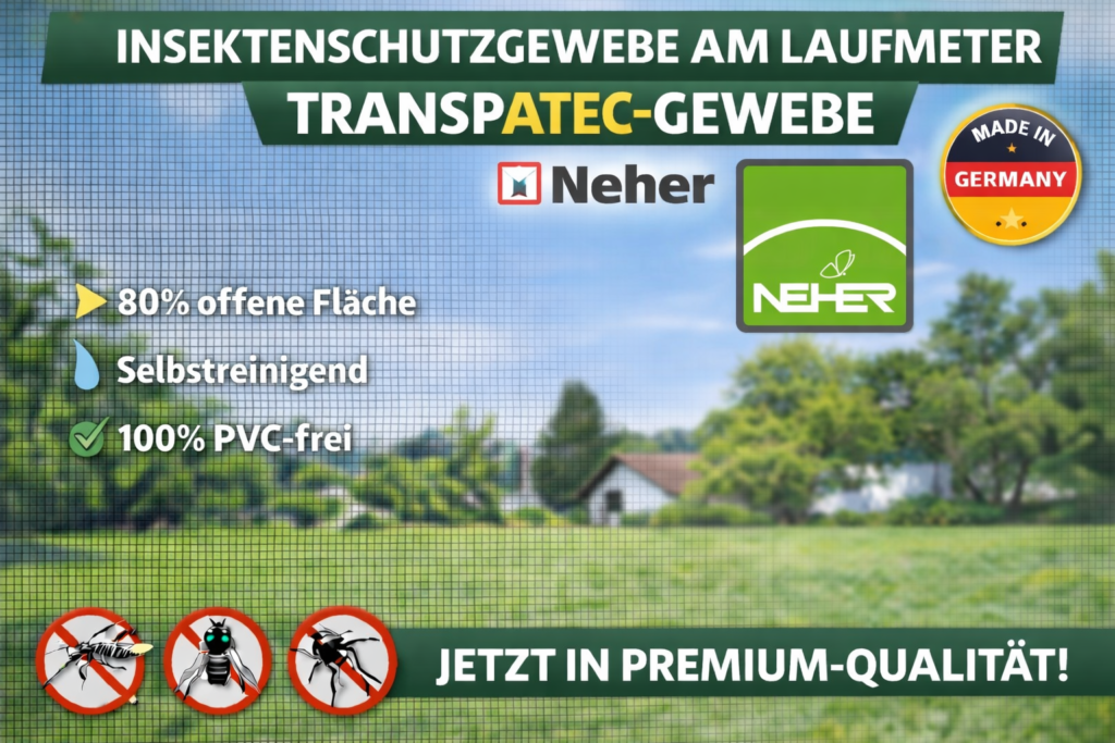Insektenschutzgewebe Neher Transpatec (TTA), Rollenware