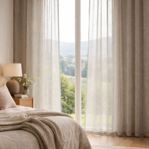 Eco Soft, Tagvorhang mit Beschwerungsband, diverse Farben