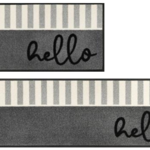Fussmatte Hello Stripes