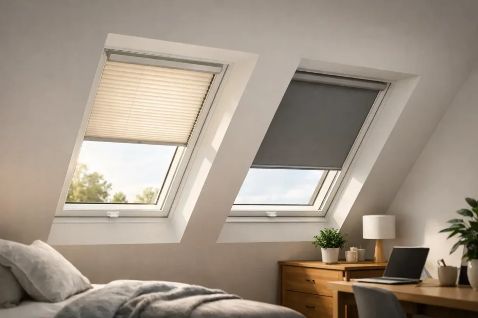 Sonnenschutz für Dachfenster innen wählen