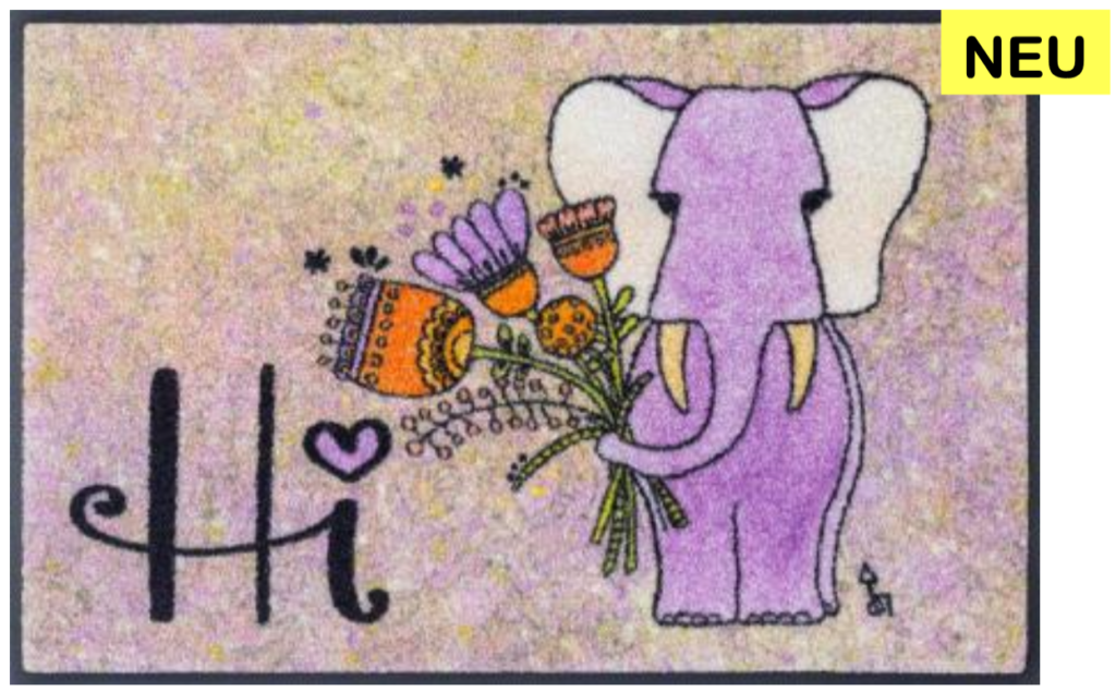 Fussmatte Lucky Elephant