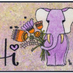 Fussmatte Lucky Elephant