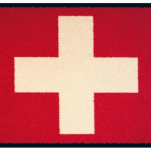 Fussmatte Wash & Dry Schweizerkreuz
