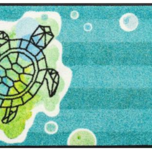 Fussmatte Wash & Dry Turtle Splash