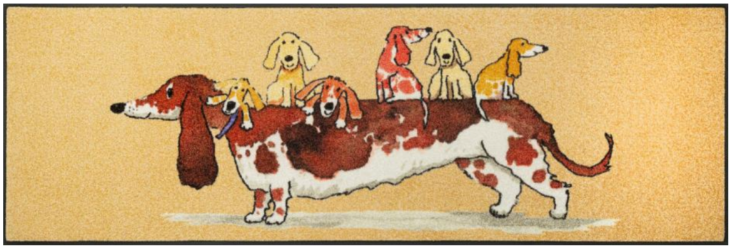 Fussmatte Wash & Dry Woof Buddies