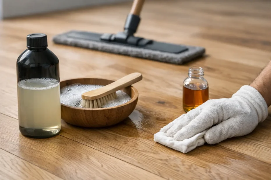 Holzbodenseife Rubio Monocoat richtig anwenden
