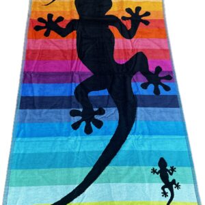 Gecko, Strandtuch