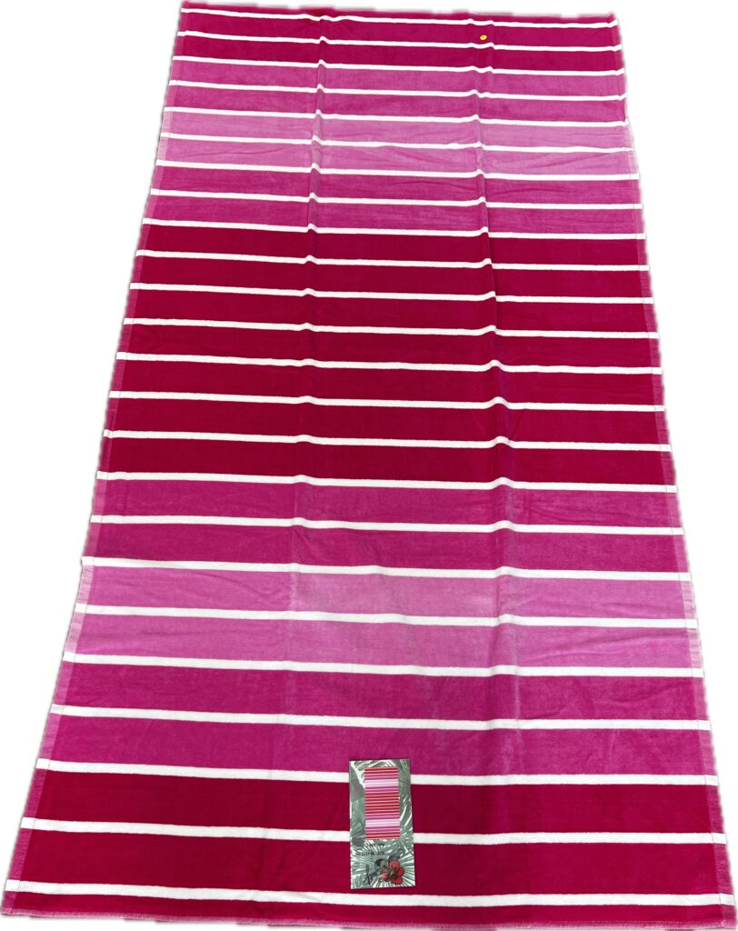 Pink Block, Strandtuch