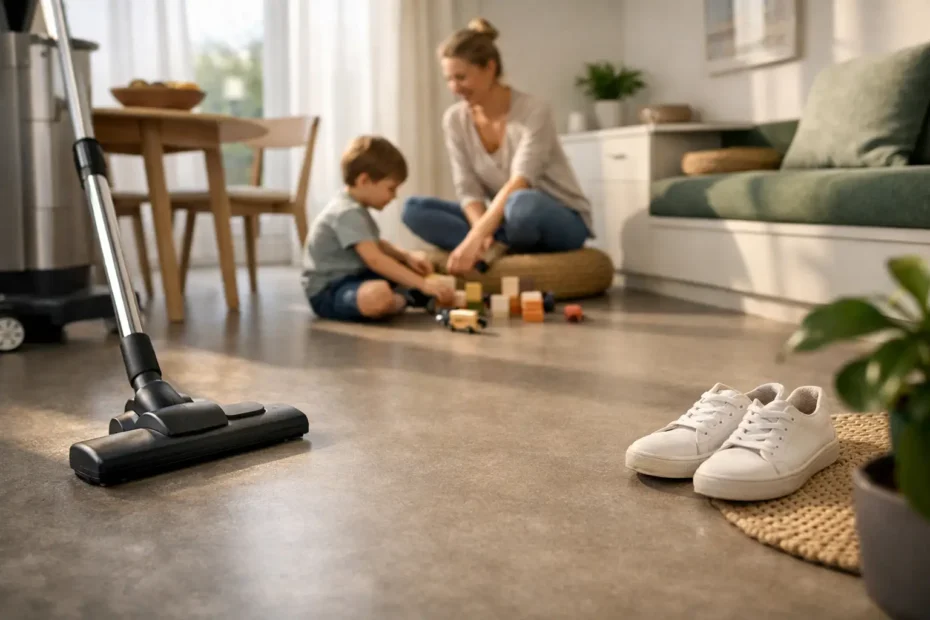 Linoleum Boden Vorteile im Alltag