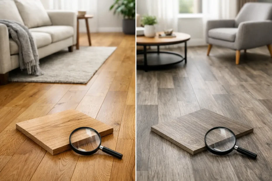 Parkett oder Vinyl im Wohnzimmer?