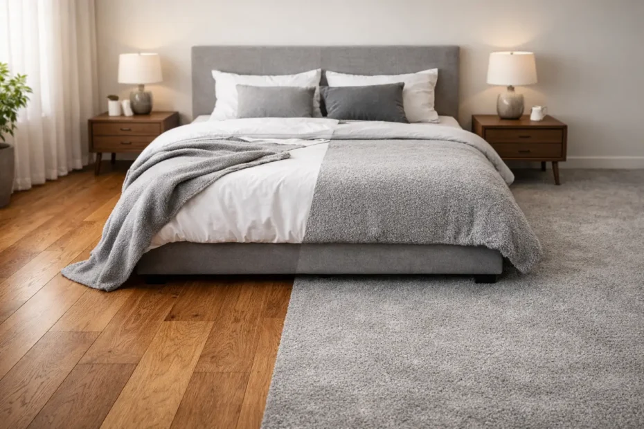 Parkett oder Teppich im Schlafzimmer?