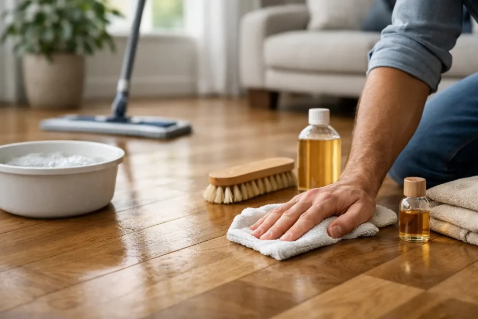 Parkett richtig pflegen zuhause und lange schützen