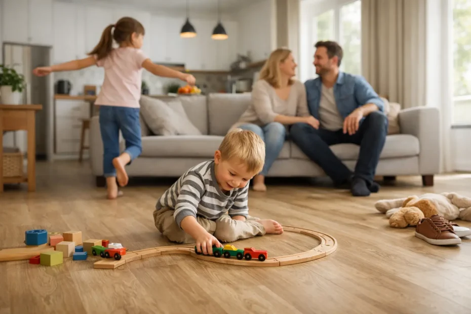 Erfahrung mit Vinyl im Familienalltag zuhause