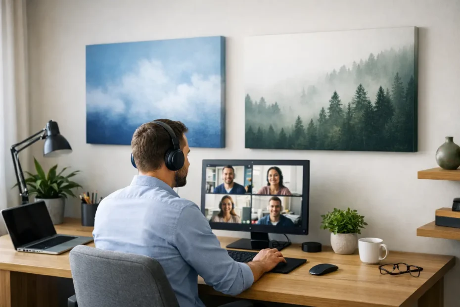 Erfahrungen mit Akustikbildern im Homeoffice