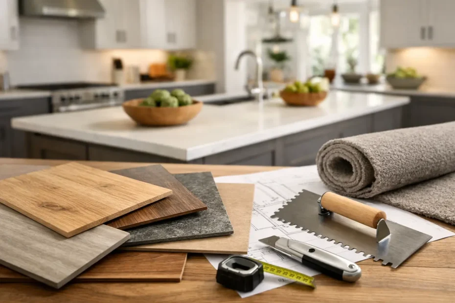Leitfaden Bodenbelag für Ihre Küchenrenovation