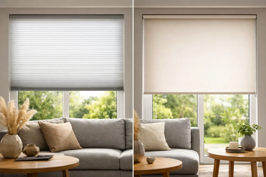Plissee vs Rollo im Wohnraum: Was passt besser?